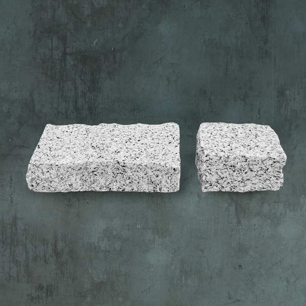Natural Silver Grey Granite Setts swatch image
